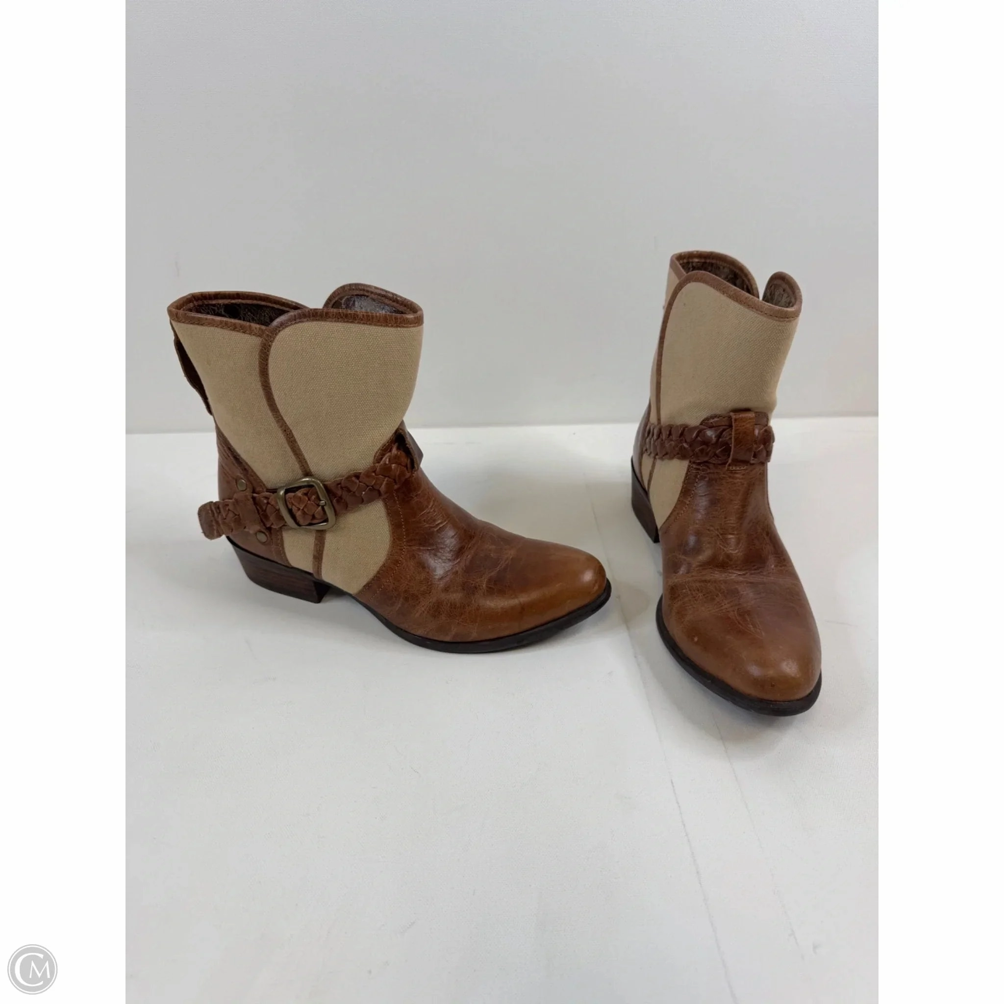 Rough Trail Multi-Season Wear Boots Western By Ariat In Brown & Tan, Size: 8