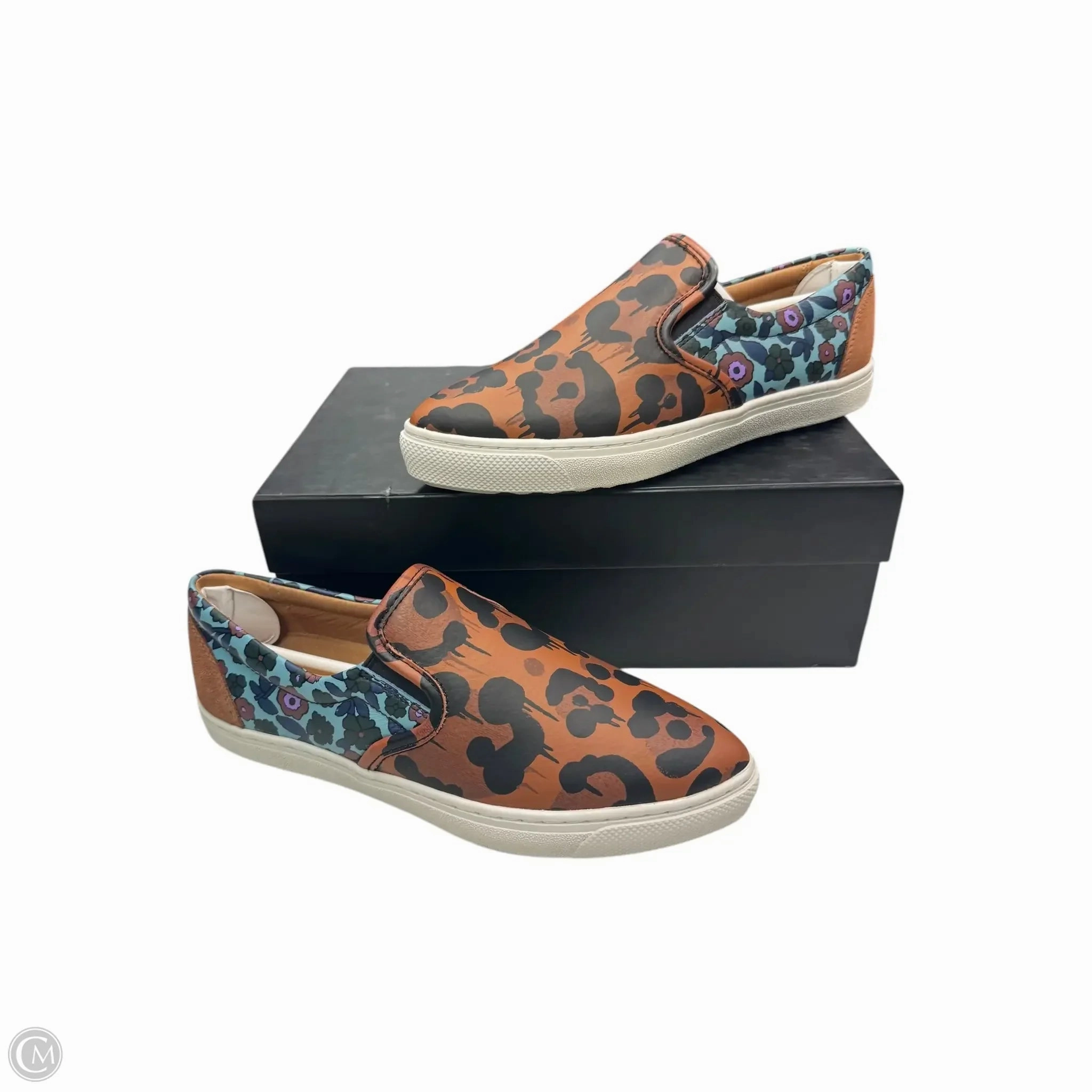 Shoes Designer By Coach In Animal Print, Size: 6 Eva Midsole Story Glow