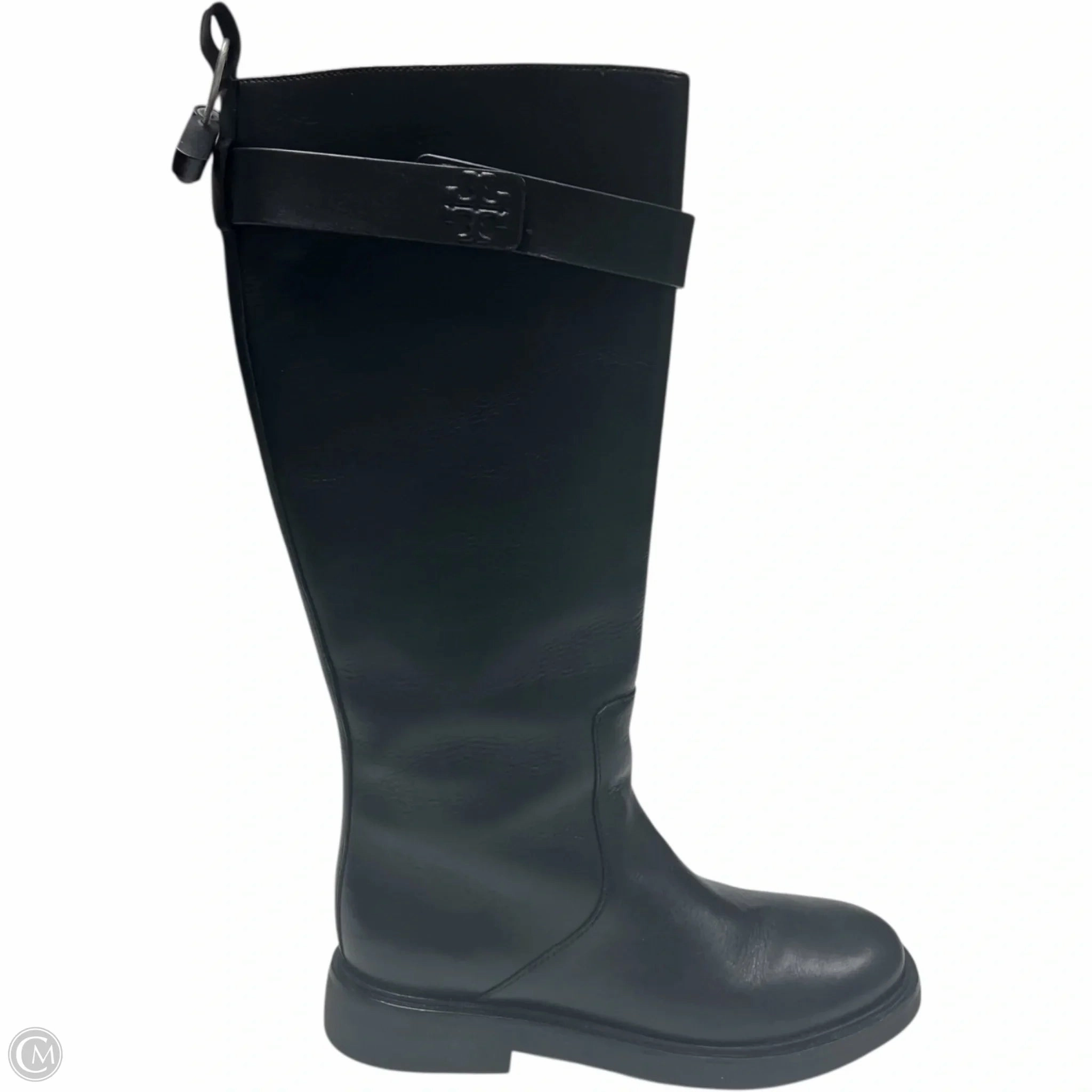 Boots Designer By Tory Burch In Black, Size: 9 Park Step Running