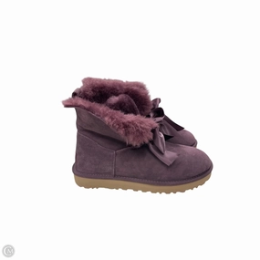 Tech Glow Airflow Ventilation Boots Designer By Ugg In Purple, Size: 9