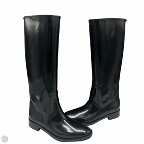 Yves Saint Laurent YSL Hunt Designer Luxury Riding Boots, Size: 8 (38) School Style Fit