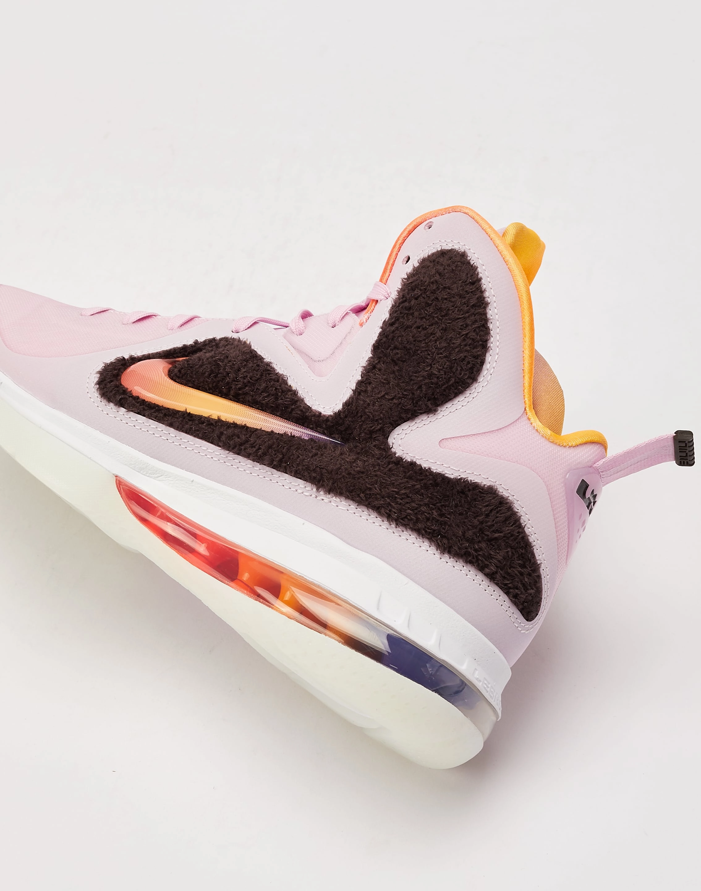 Memory Foam Casual Wear Nike Lebron IX 'Regal Pink And Velvet Brown'