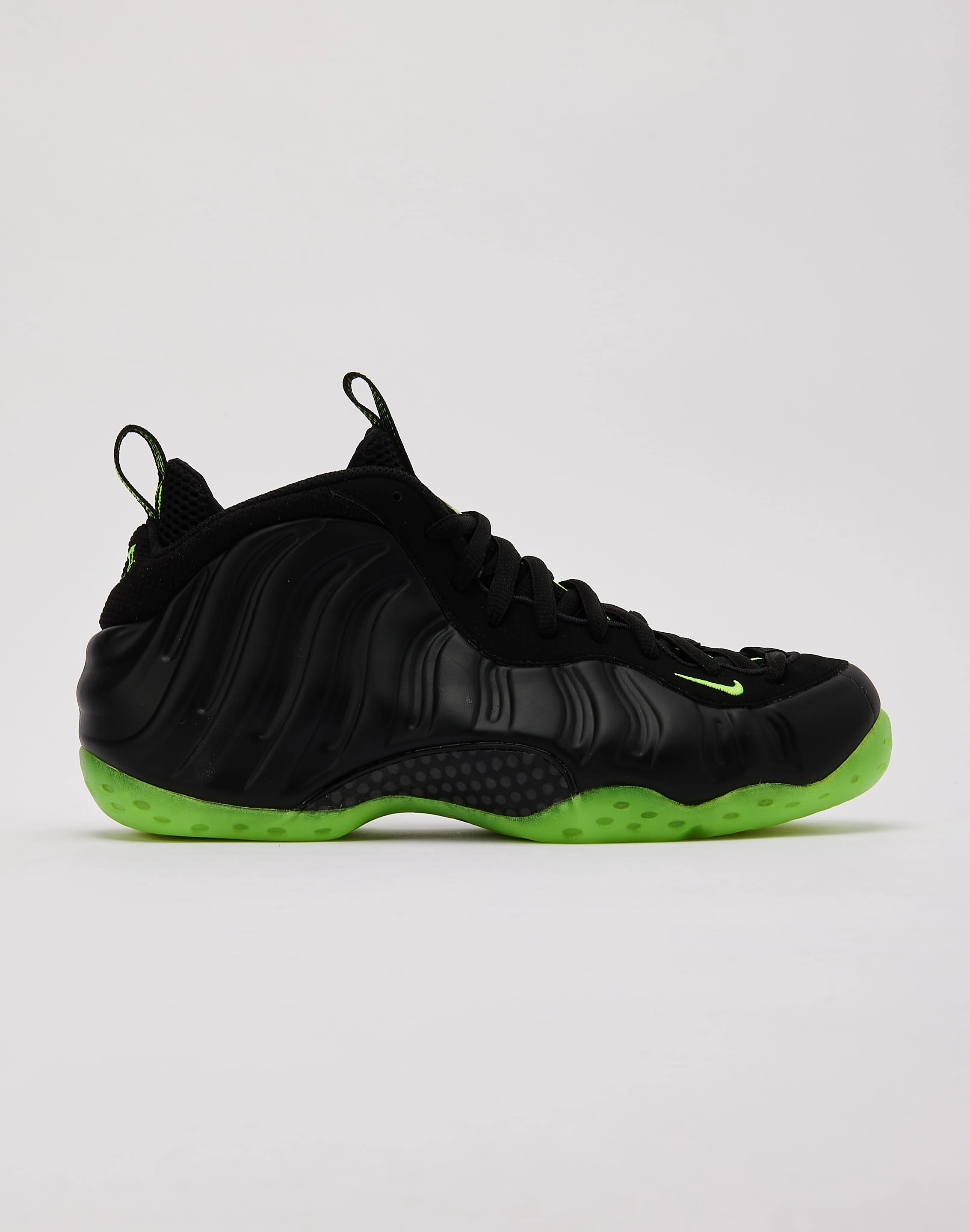 Nike Air Foamposite One 'Black Volt' Angel Mood Long Lasting Outsole Durability