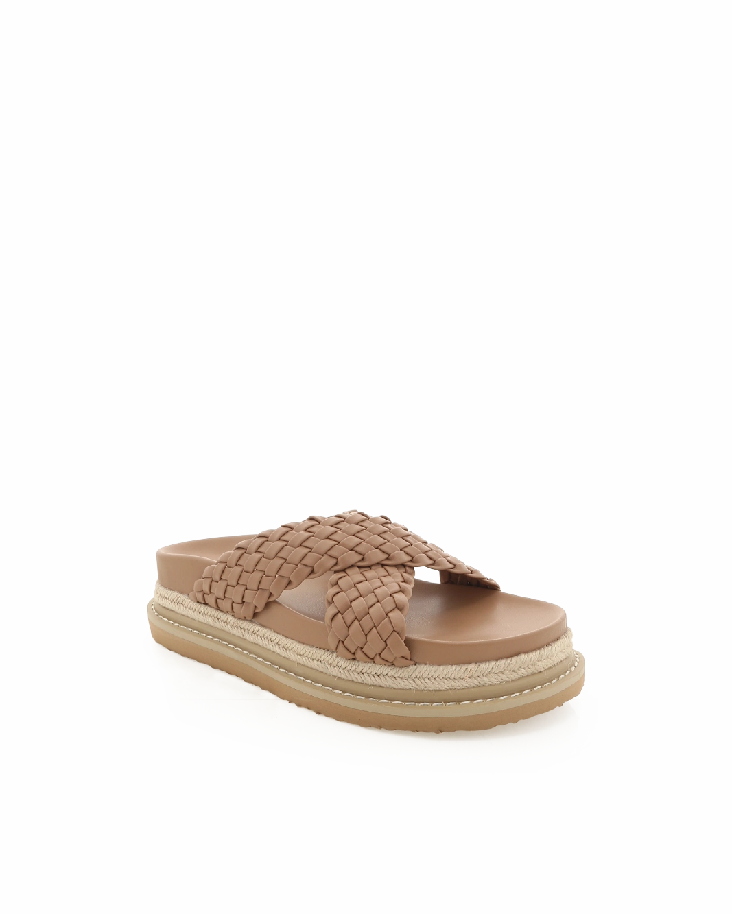 Foot-Friendly Flats ALLYRA - DARK SAND