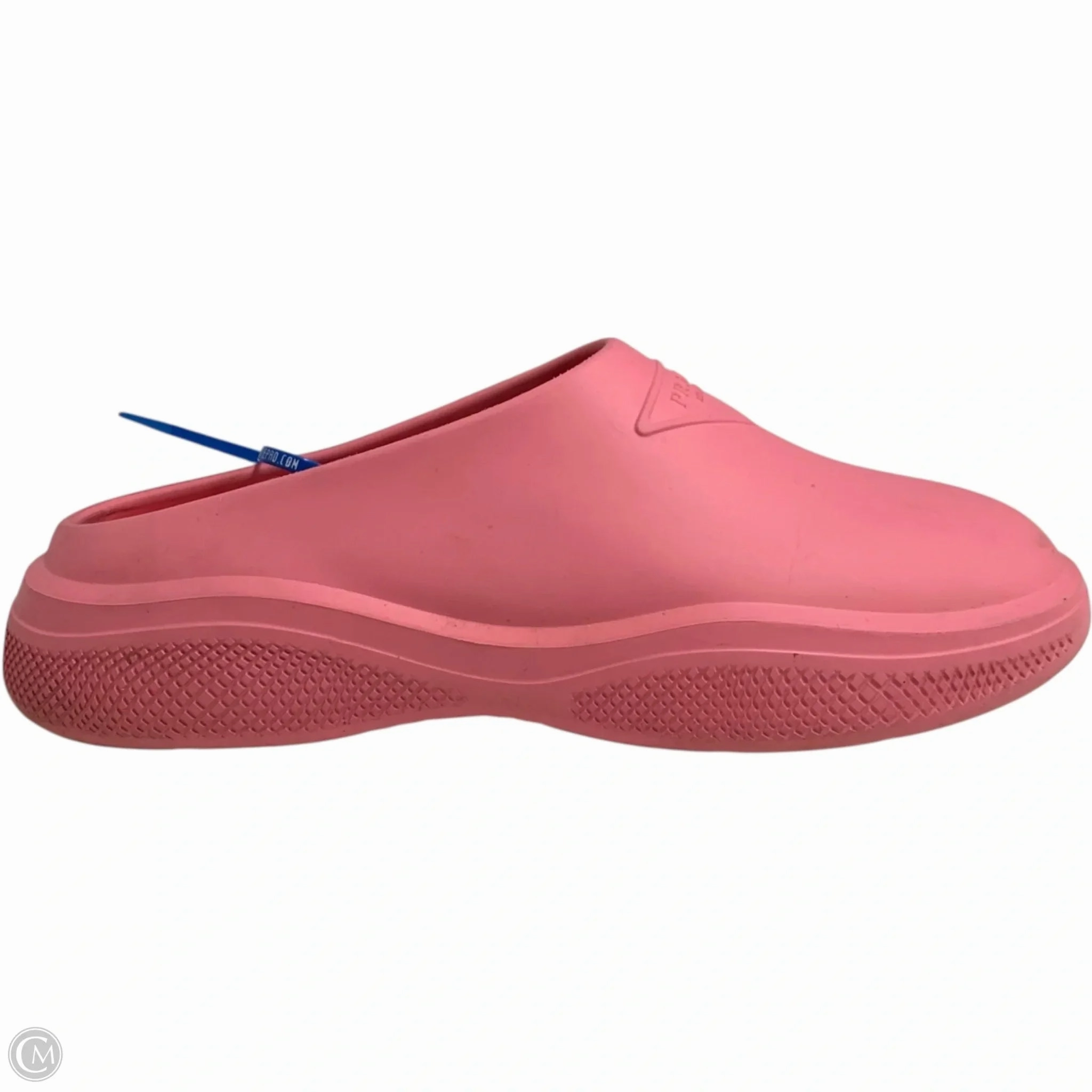 Shoes Luxury Designer By Prada In Pink, Size: 6 Rich Jewel