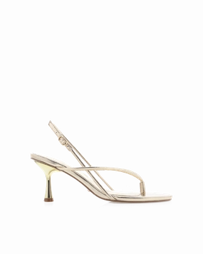Pointed Sandals Modern Muse ROUX - GOLD METALLIC