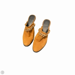 Elastic Sling Neutral Base Shoes Designer By Rebecca Minkoff In Brown, Size: 8