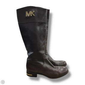 Boots Designer By Michael Kors In Brown, Size: 8.5 New York