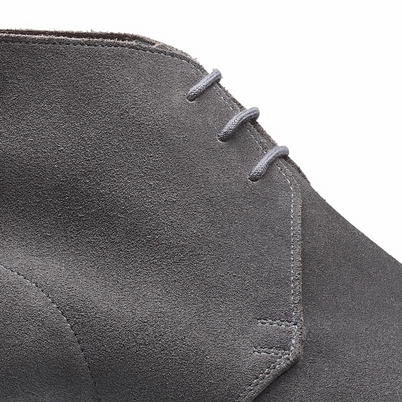 Quick Drying Cold Climate Chukka Shark Grey Suede