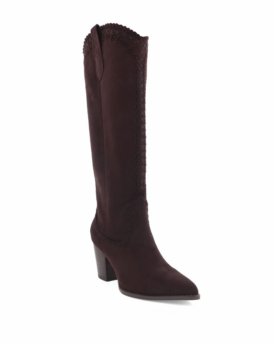 Padded Tongue Music Fan FINLEY - CHOCOLATE SUEDE