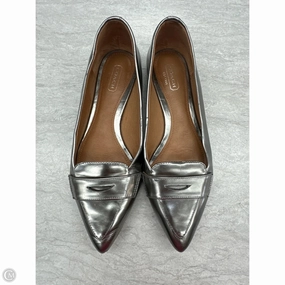Shoes Designer By Coach In Silver, Size: 6 Harbor Mood