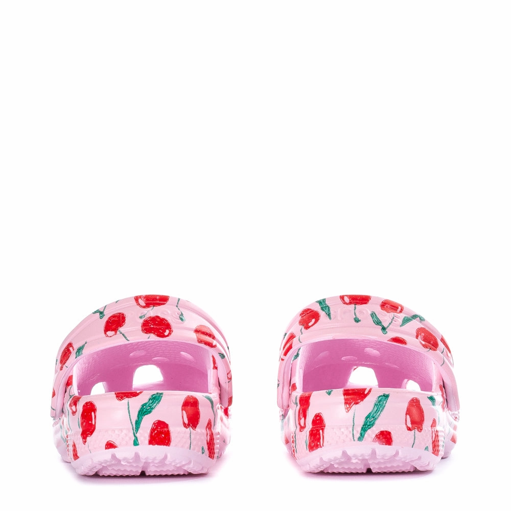 Classic Fresh Fruits Clog - Toddler Zip Up