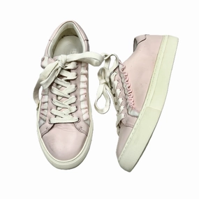 Kind Glow Leather Touch Shoes Designer By Tory Burch In Pink, Size: 7