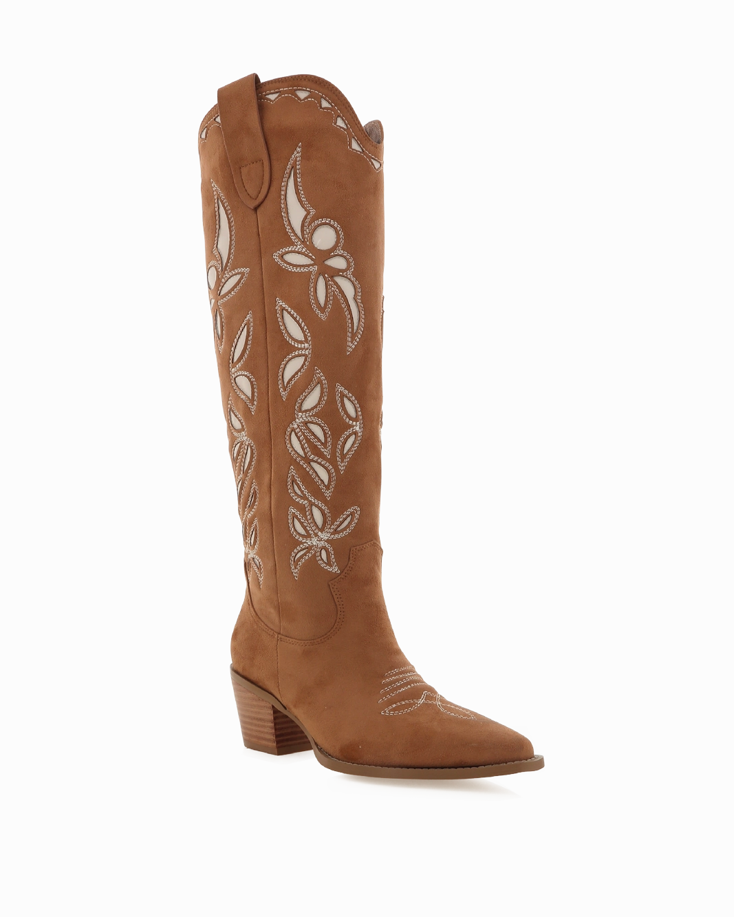 DELLA - DARK TAN SUEDE Mountain Side
