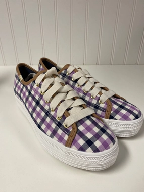 Shoes Designer By Kate Spade In Purple, Size: 7.5 Non Restrictive Fit Design