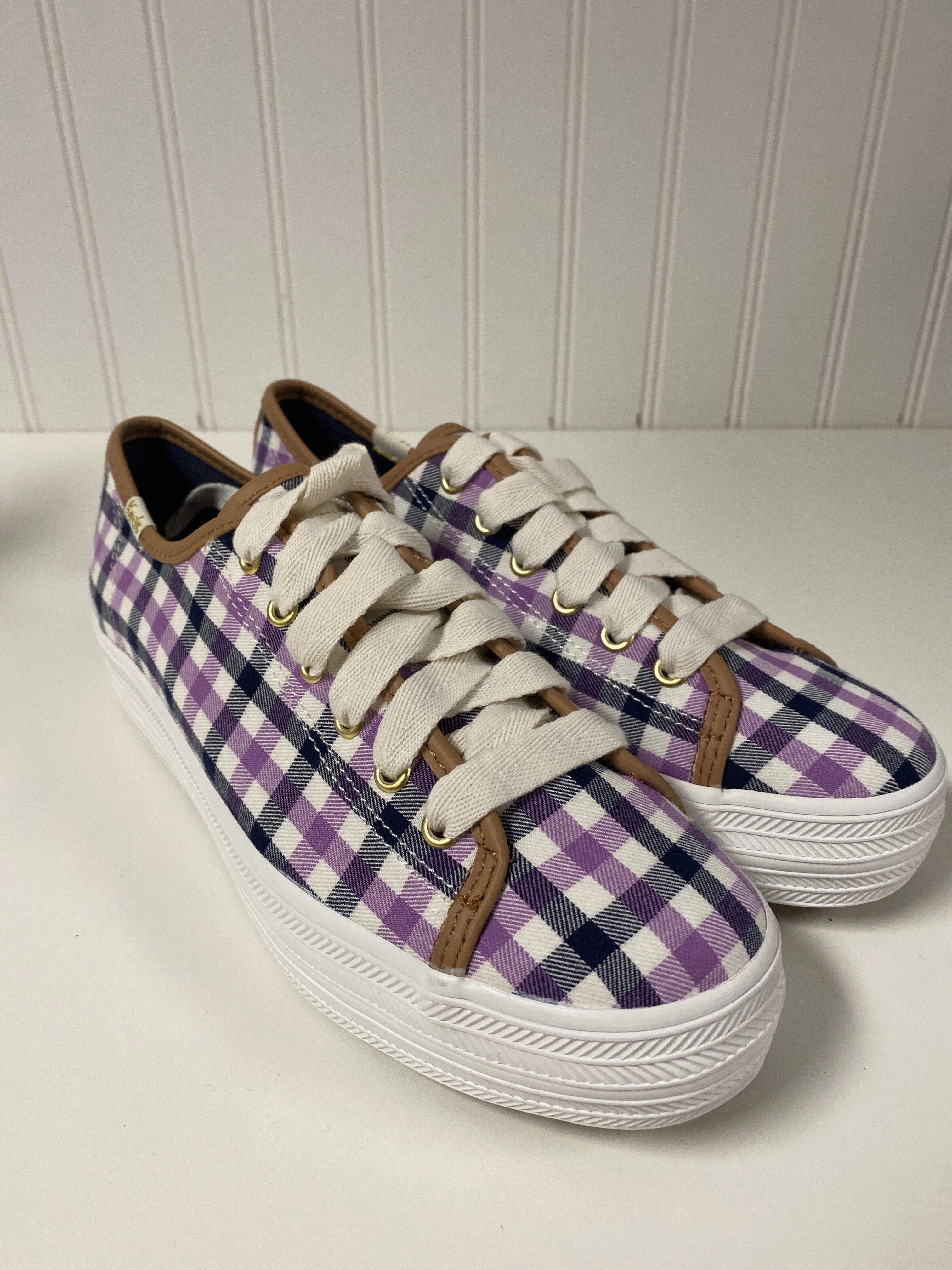 Shoes Designer By Kate Spade In Purple, Size: 7.5 Non Restrictive Fit Design