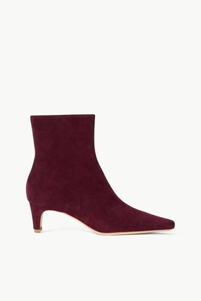 Bunion Friendly Structure WALLY ANKLE BOOT | SYRAH SUEDE