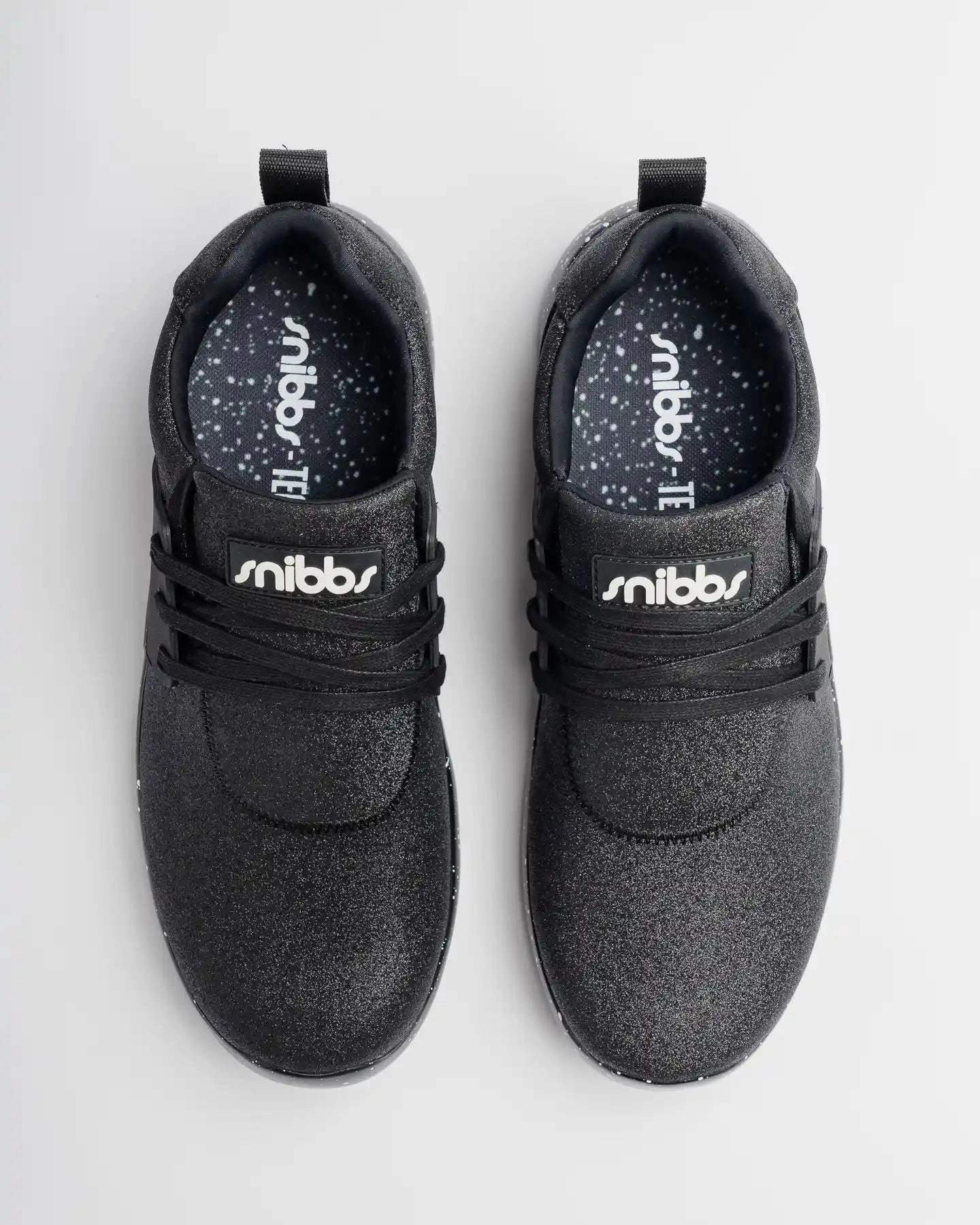 Spacecloud 2.0 - Raining Diamonds (Black) velcro Roomy Toe Box