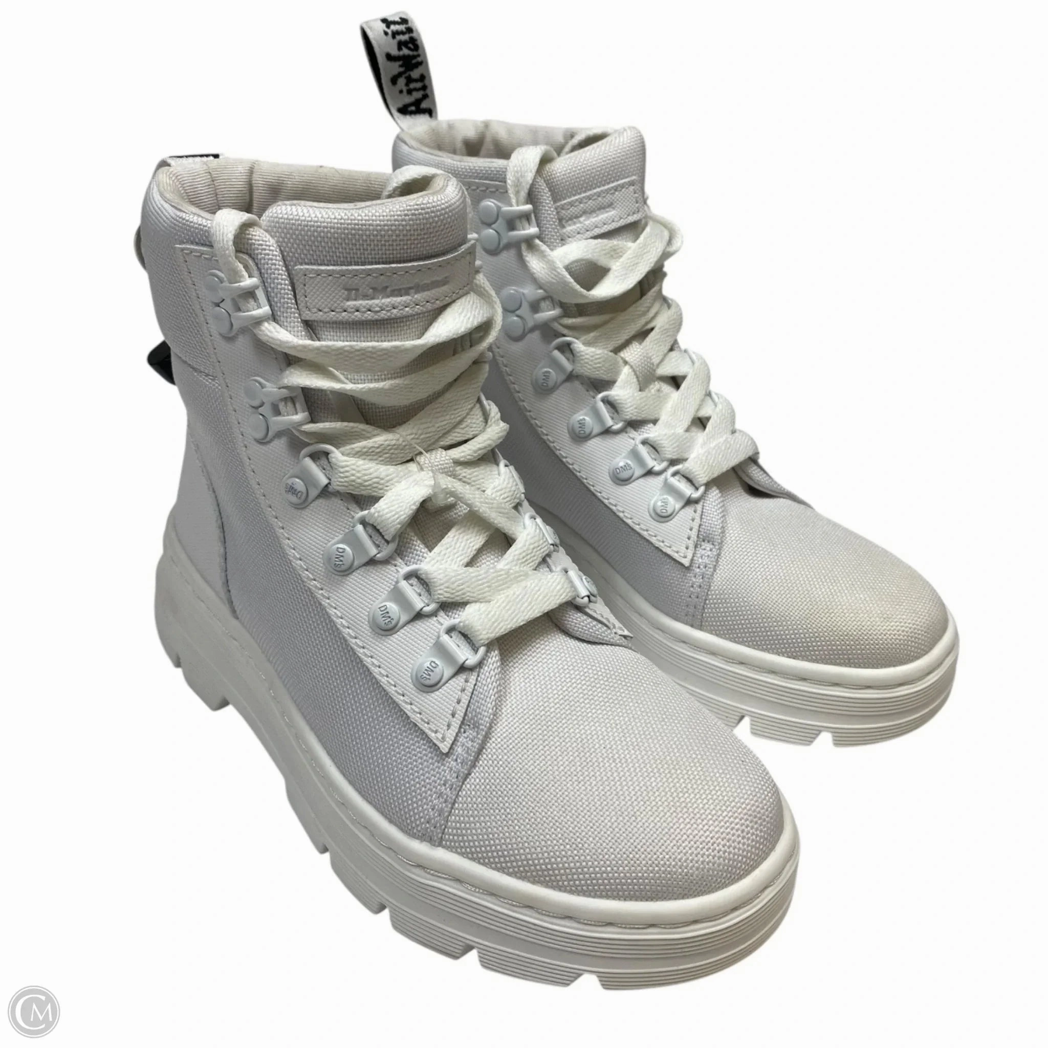 Boots Designer By Dr Martens In White, Size: 5 Performance Synthetic Upper