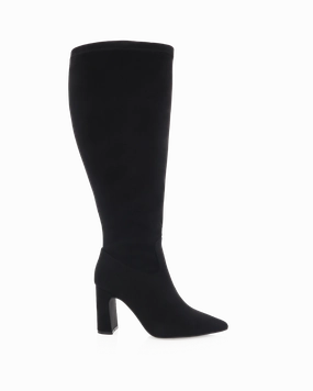 Sport Inspired FREDDY CURVE - BLACK SUEDE