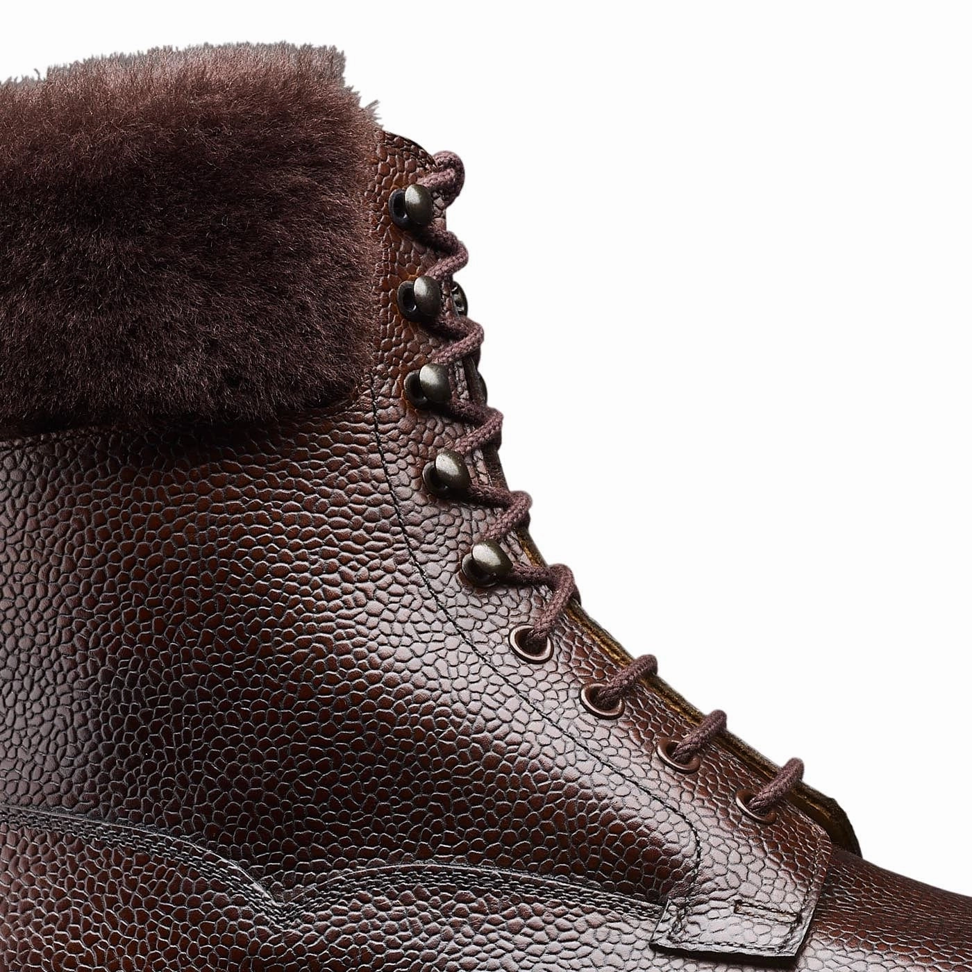 Non Marking Tread Glencoe Dark Brown Scotch Grain