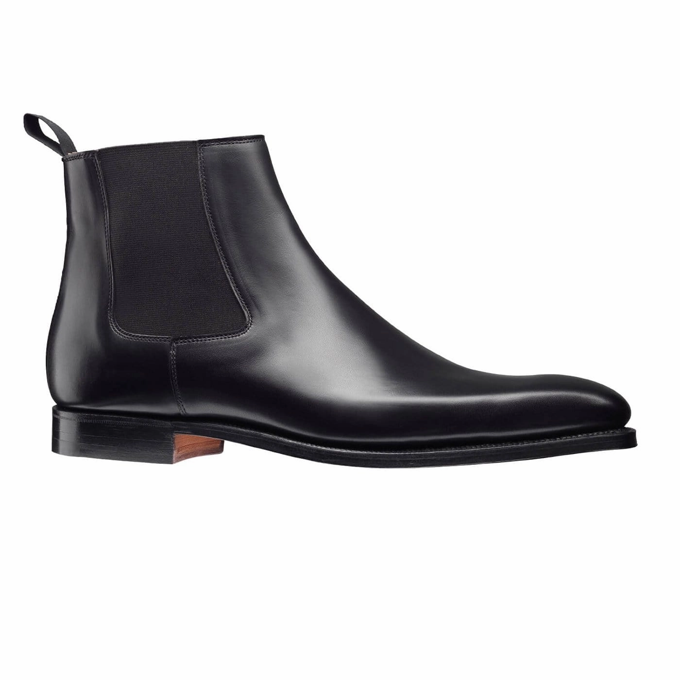 Lingfield Black Calf Leather Upper