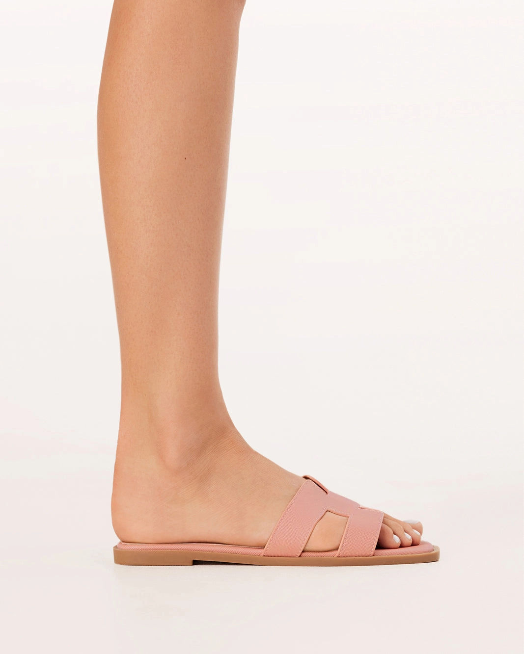 GORDY - DUSTY ROSE SAFFIANO SHINE Pastel Love Smile Walk