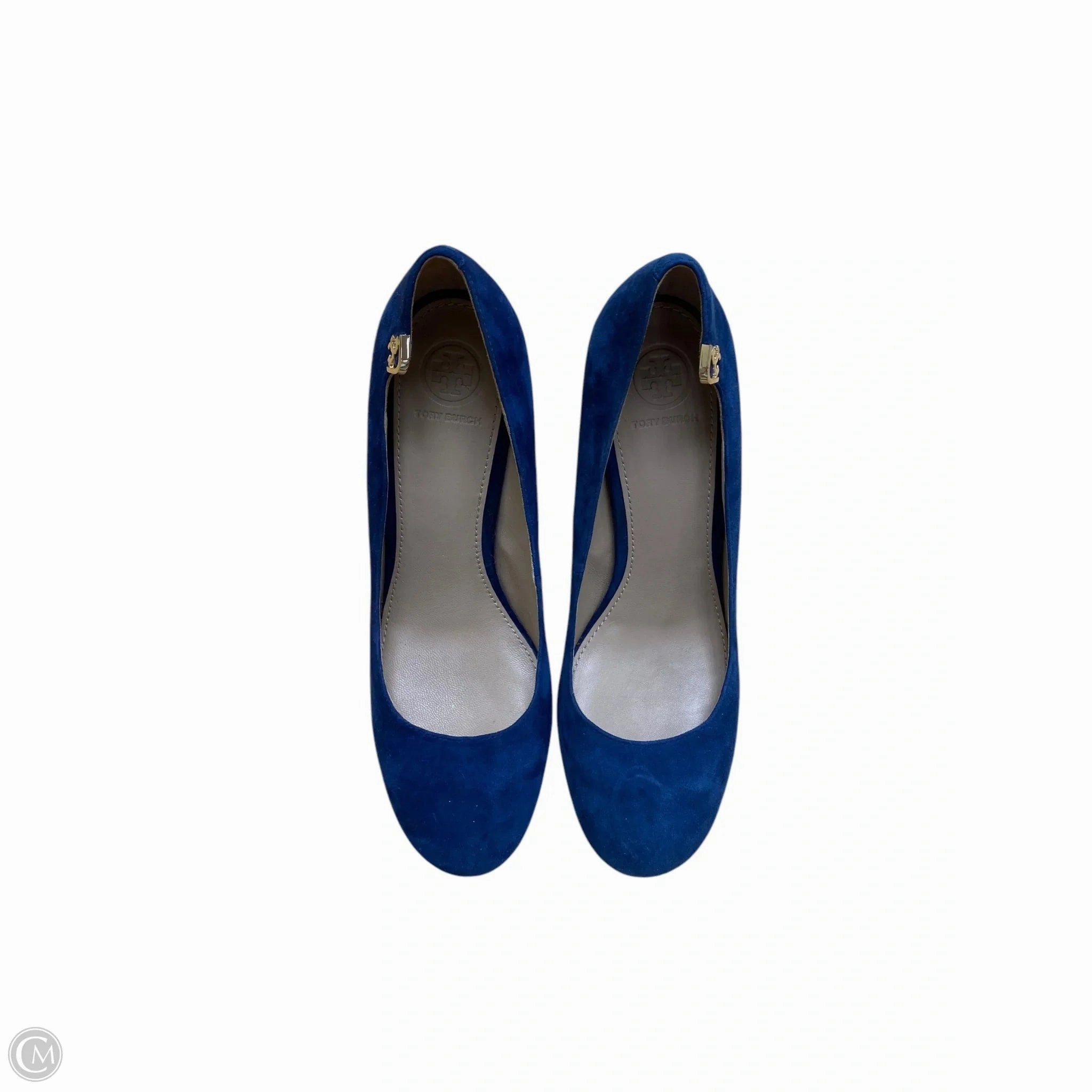 Shoes Designer By Tory Burch In Blue, Size: 8 Versatile Everyday Wear