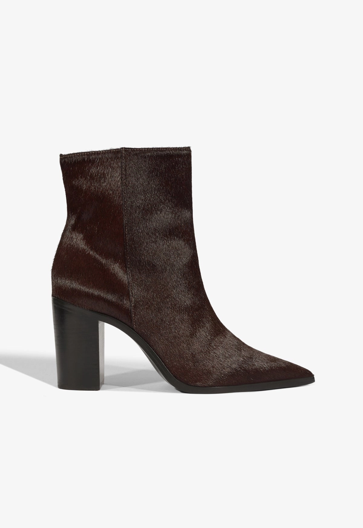 Narrow Fit Mikki Block Calf Hair Bootie