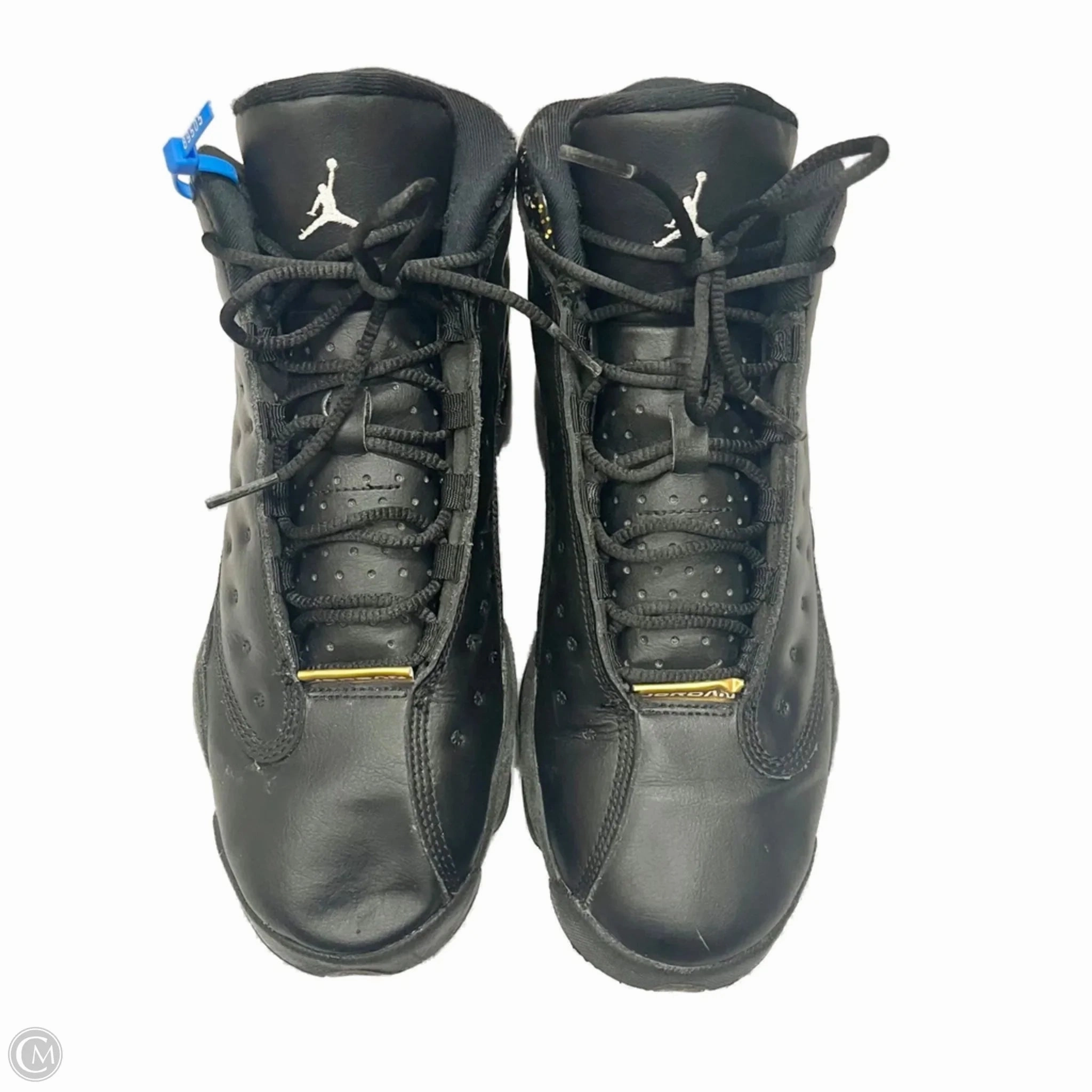 Adjustable Lace Closure Hero Walk Shoes Luxury Designer By Jordan In Black, Size: 9