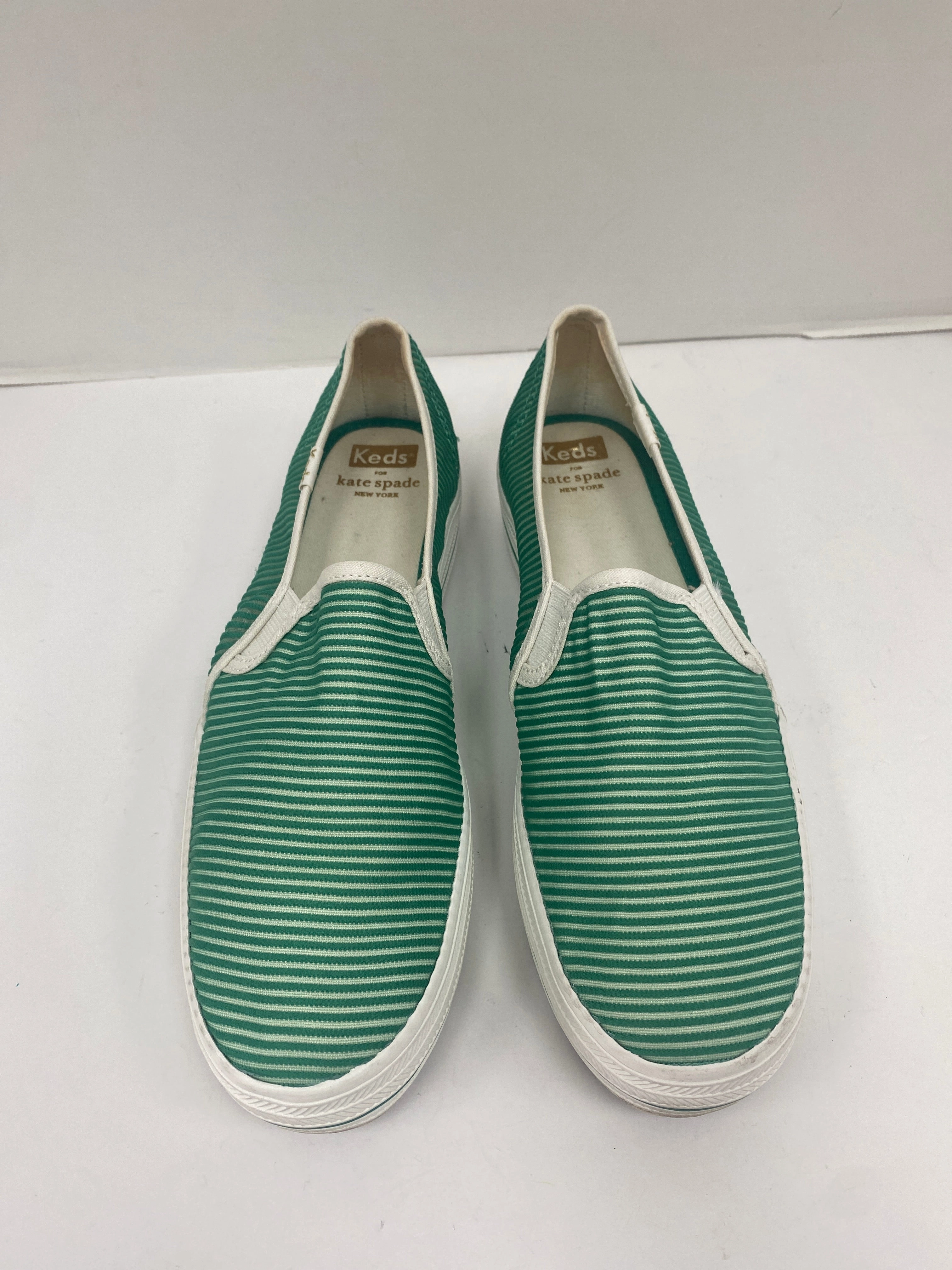 Green Shoes Designer Keds, Size 8 Park Day