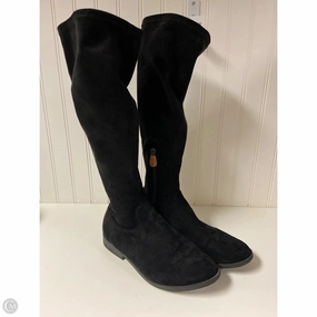 Boots Knee Flats By Gentle Souls In Black, Size: 9 Low Profile All Day Wear