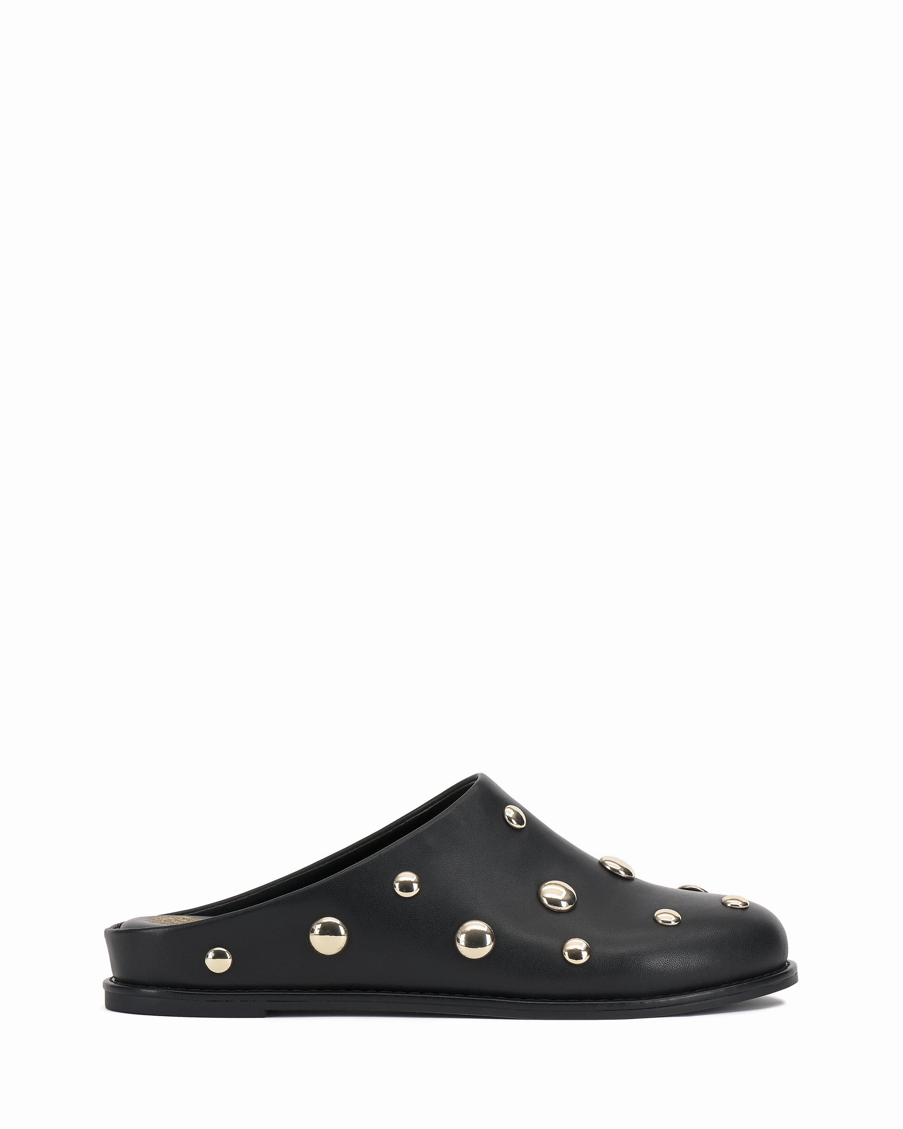 Cassius Studded Mule Ankle Collar Padding Run Free