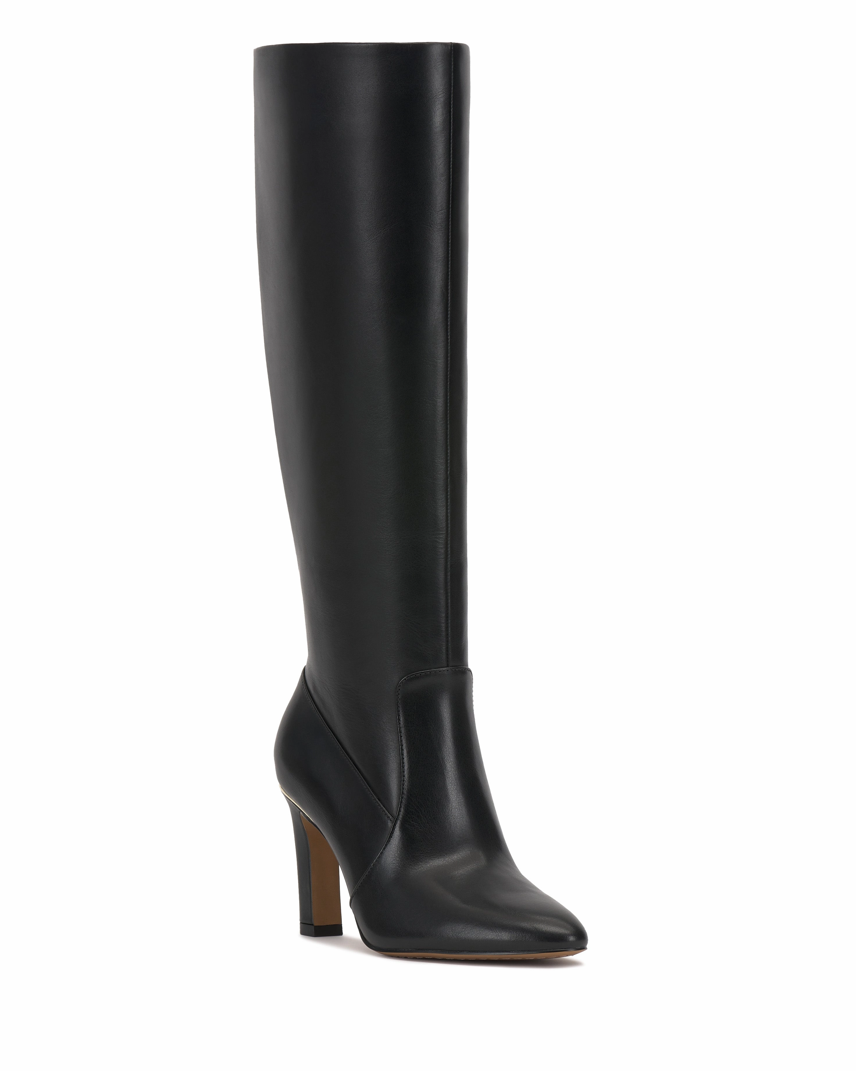 Gylina Wide Calf Knee High Boot velcro