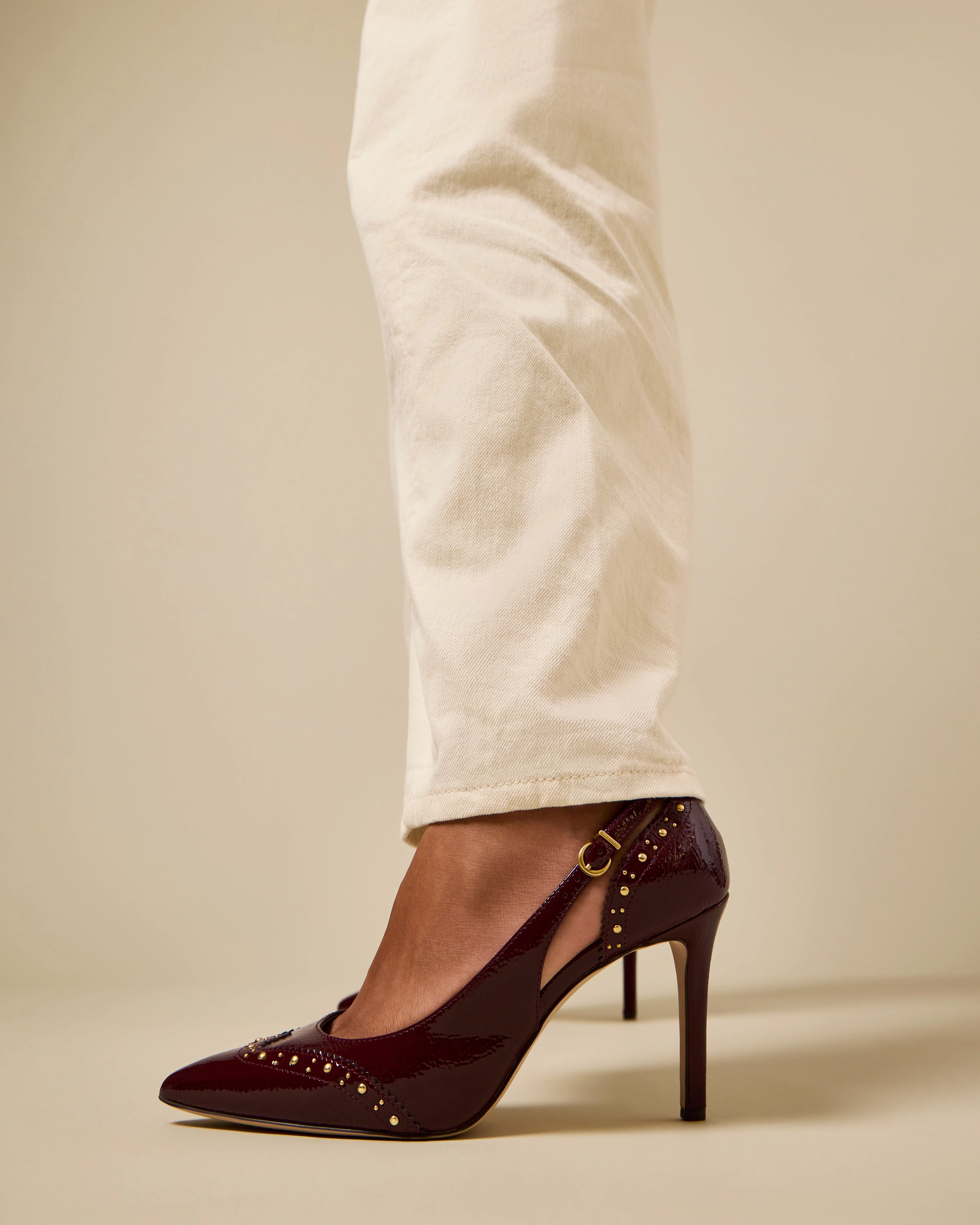 Hally Pump Leather Upper