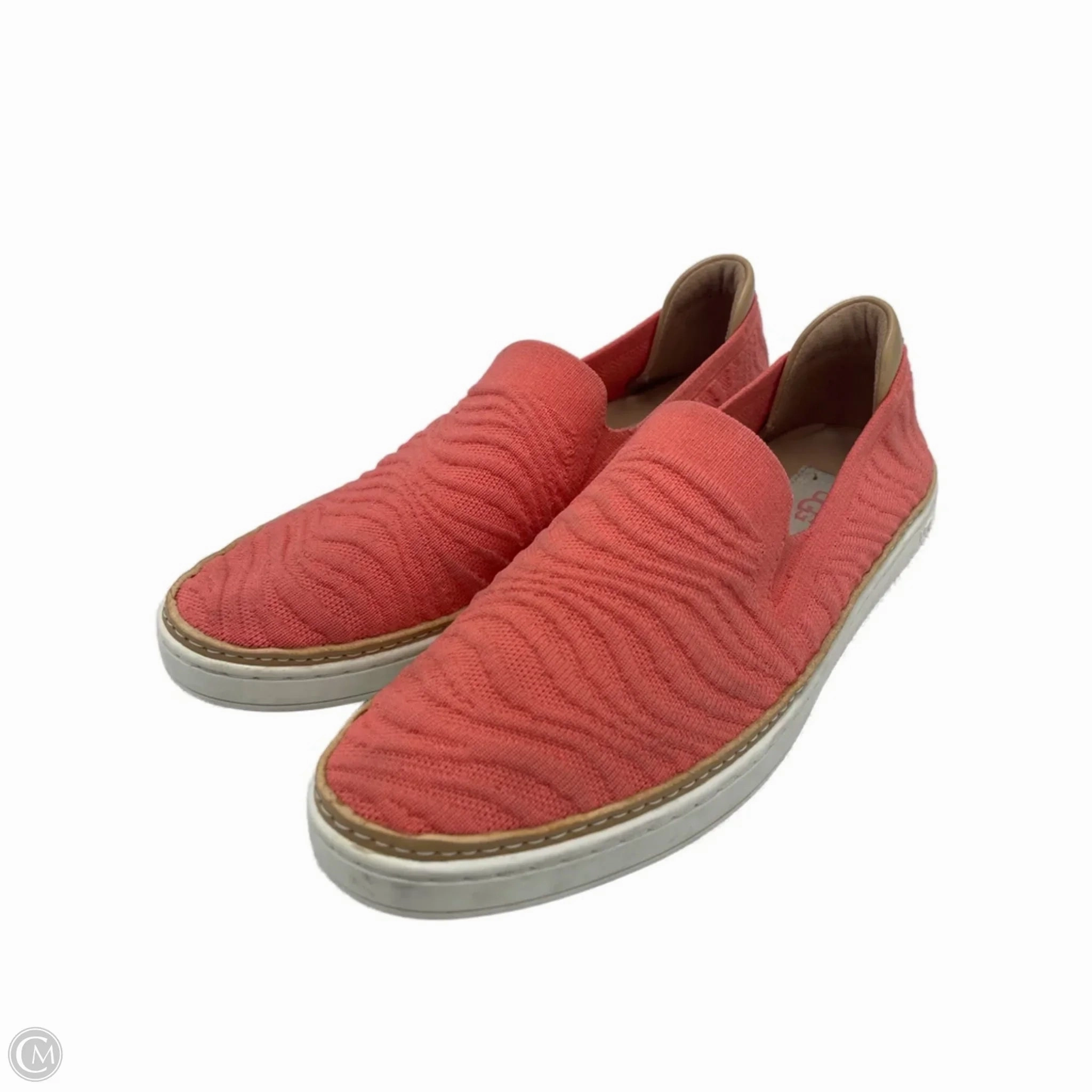 Camera Look Shoes Designer By UGG In Coral, Size: 8