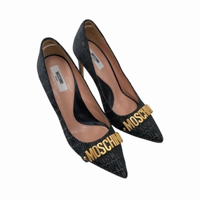 Shoes Luxury Designer By Moschino  Size: 7.5 Natural Fiber Lining Flexibility