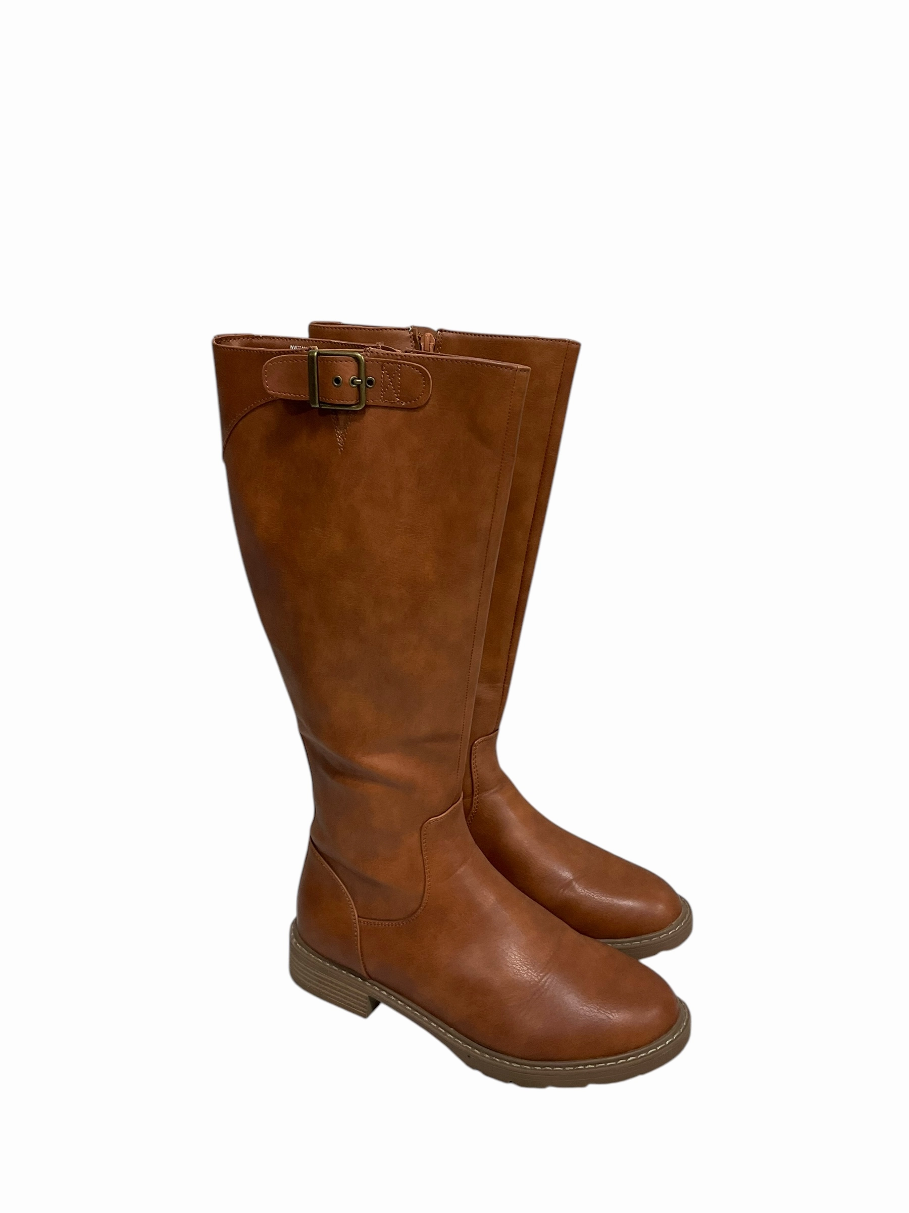 Boots Knee Flats By Time And Tru  Size: 9 Protective Finish Windy Weather Compression Molding