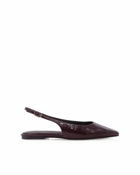 Sturdy Meet Friend HENNA - DARK CACAO PATENT CROC