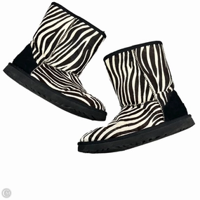 Boots Designer By Ugg In Zebra Print, Size: 8 Action Ready Anti Fatigue Footbed