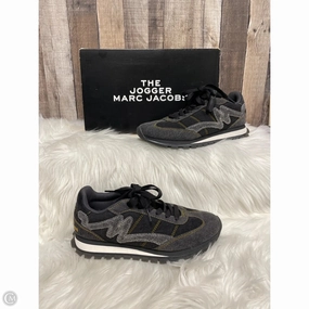 Shoes Designer By Marc Jacobs In Black & Grey, Size: 8 Strap Mode Energy Core