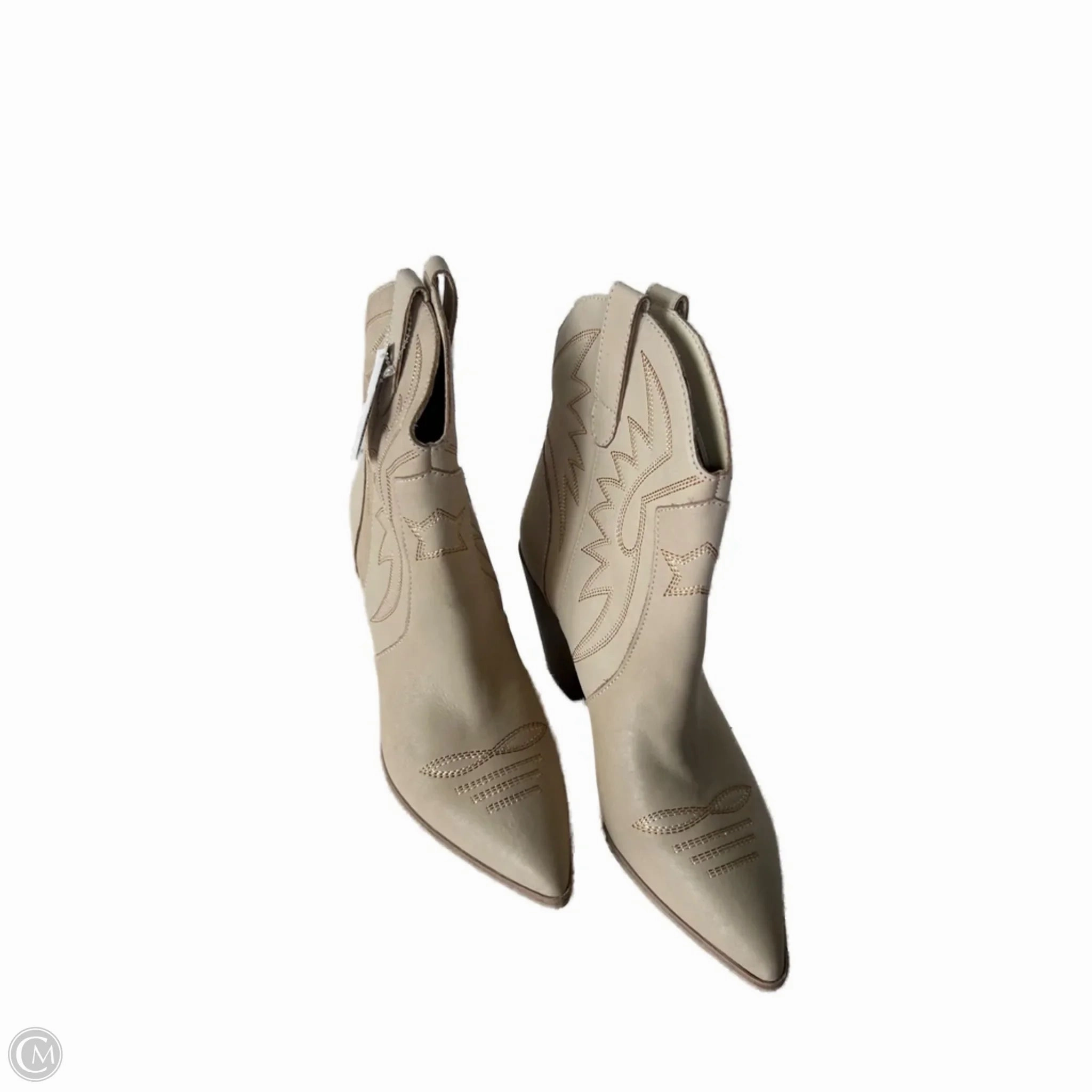 Water Guard Boots Western By Dolce Vita In Cream, Size: 9