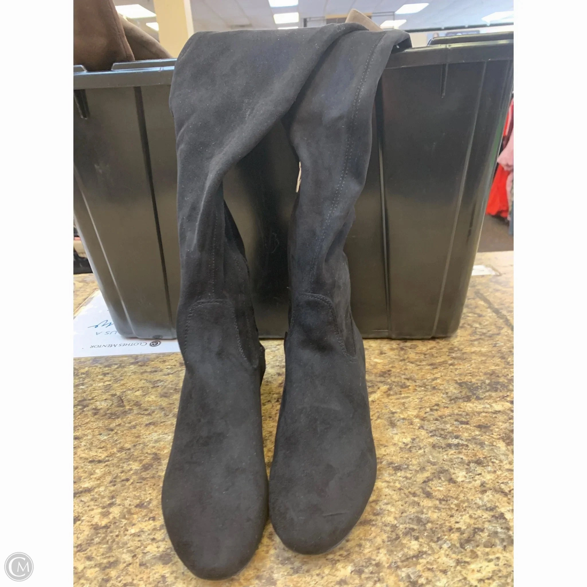 Secure Hold Eco Material Mountain Hike Boots Knee Flats By Dolce Vita In Black, Size: 6