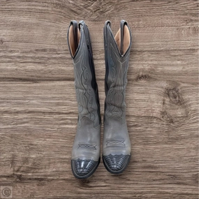 Minimal Profile Boots Western By Clothes Mentor In Grey, Size: 8