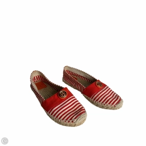 Shoes Designer By Tory Burch In Red & White, Size: 10 Energy Return System
