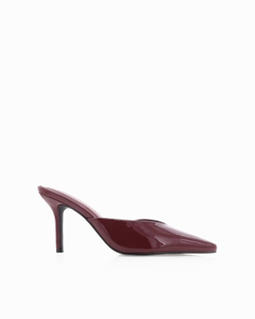 Office Appropriate Designer Quality KAREY - CHERRY RED PATENT