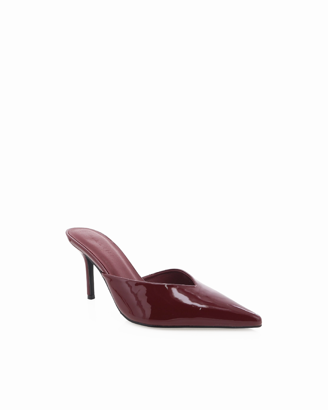 Delicate Heel Bold Glam KAREY - CHERRY RED PATENT
