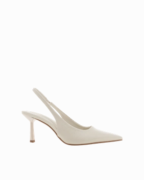 IDANA - BONE SAFFIANO SHINE Charity Chic