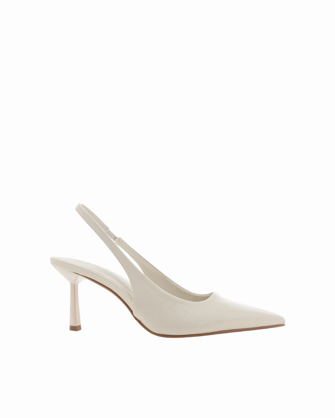 IDANA - BONE SAFFIANO SHINE Charity Chic