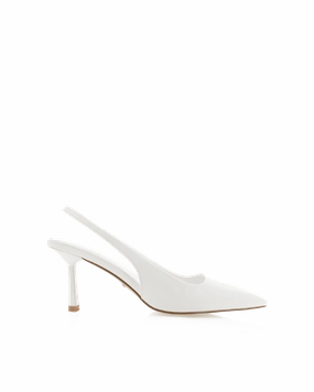 IDANA - WHITE Airport Edge Luxury heels